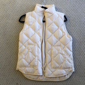 Cream J.crew vest